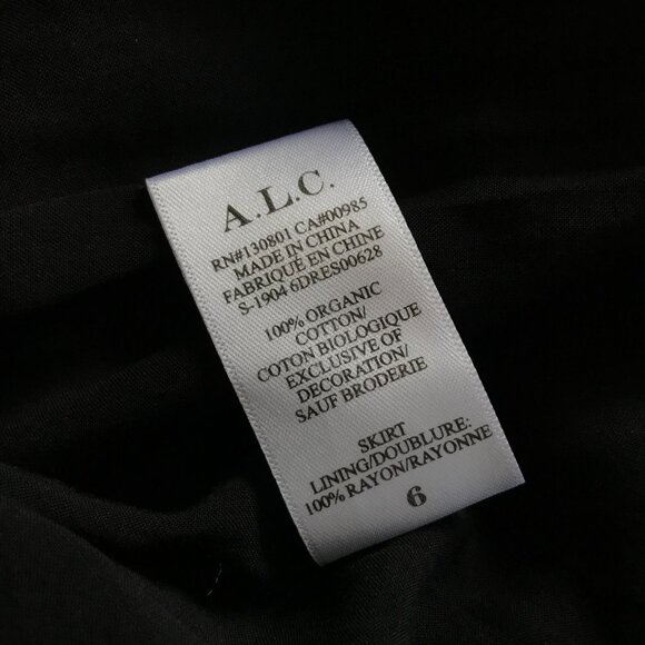 A.L.C. Black Cut-Out Maxi Dress - Picture 8 of 13